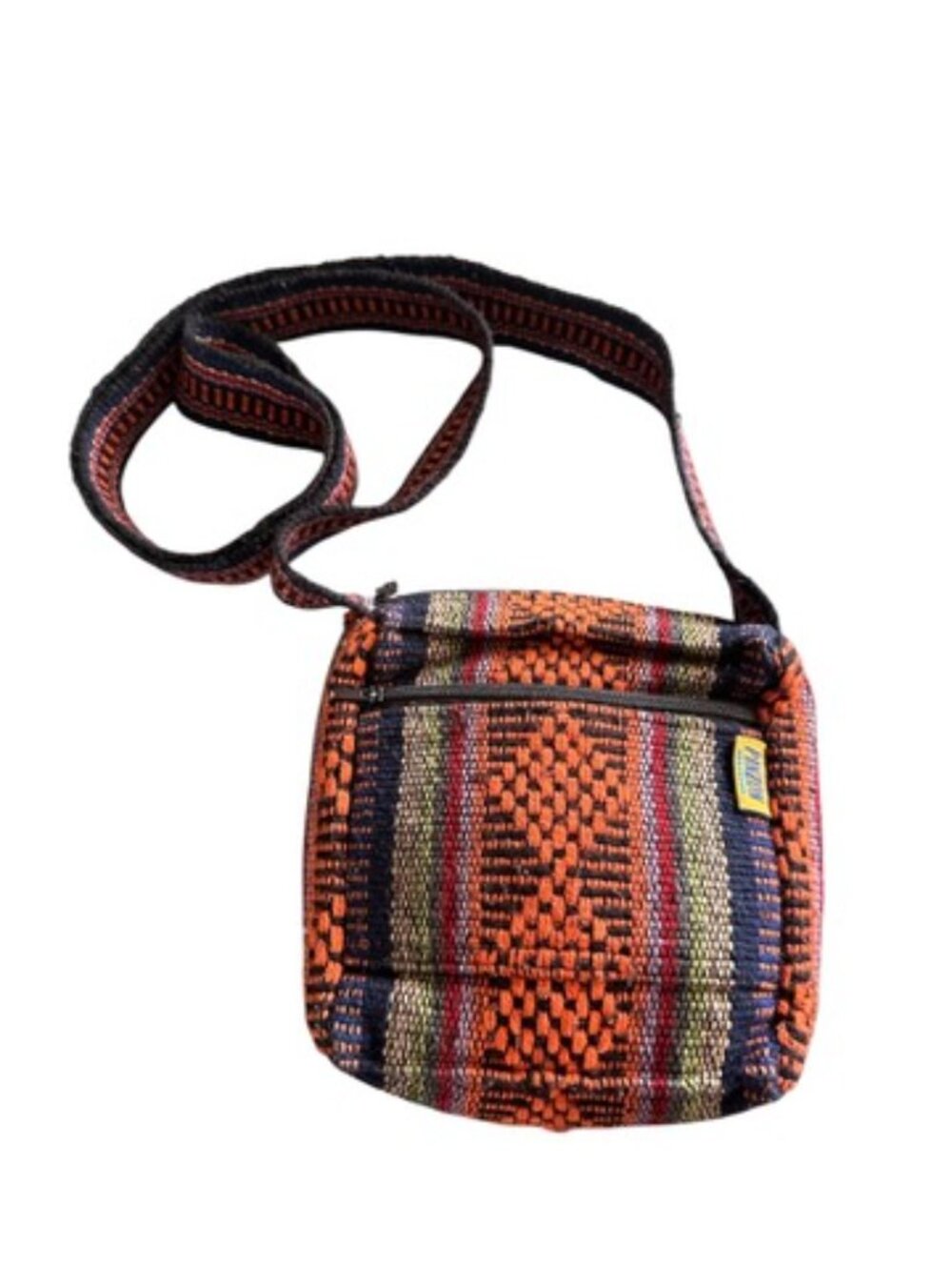 Pinzon Artesanias Mexico Woven Crossbody Bag Southwest Boho Festival Purse Small